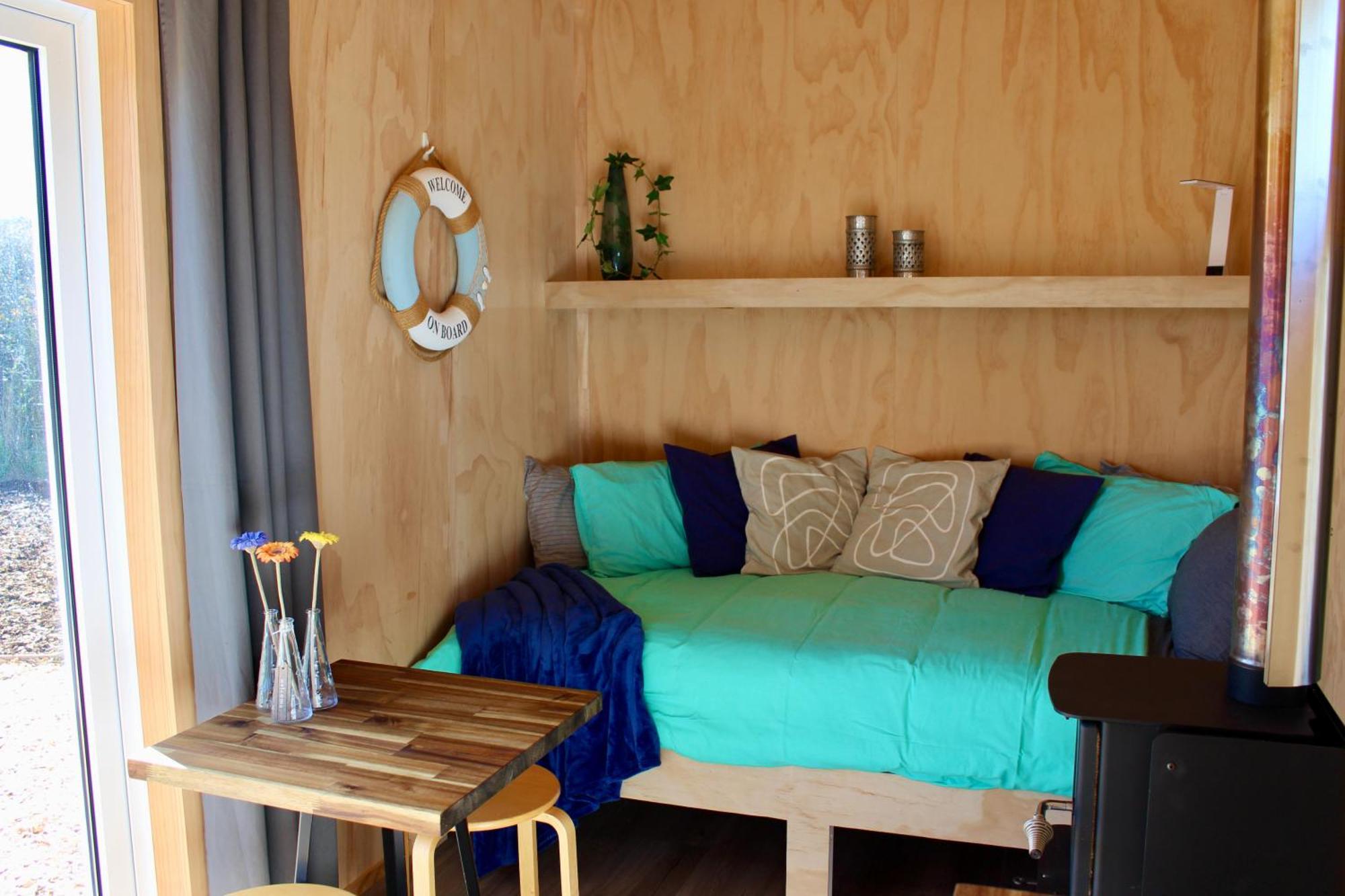 Cosy Tiny Container Cabin Carterton Exteriör bild