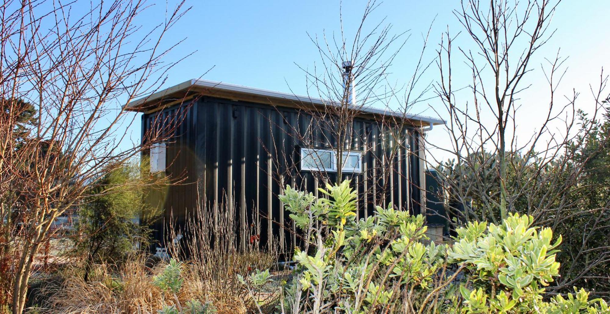 Cosy Tiny Container Cabin Carterton Exteriör bild